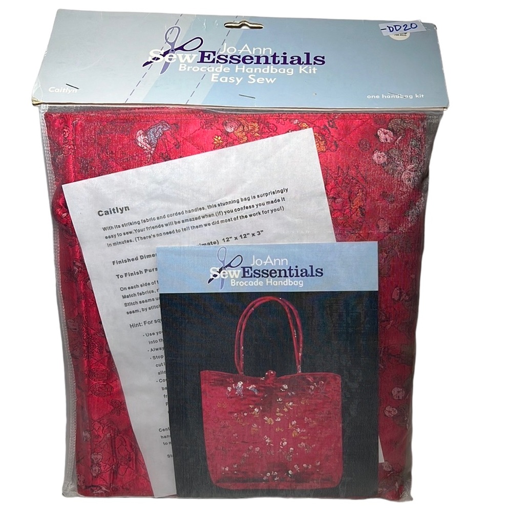 Sew Essentials brocade handbag kit DIY
